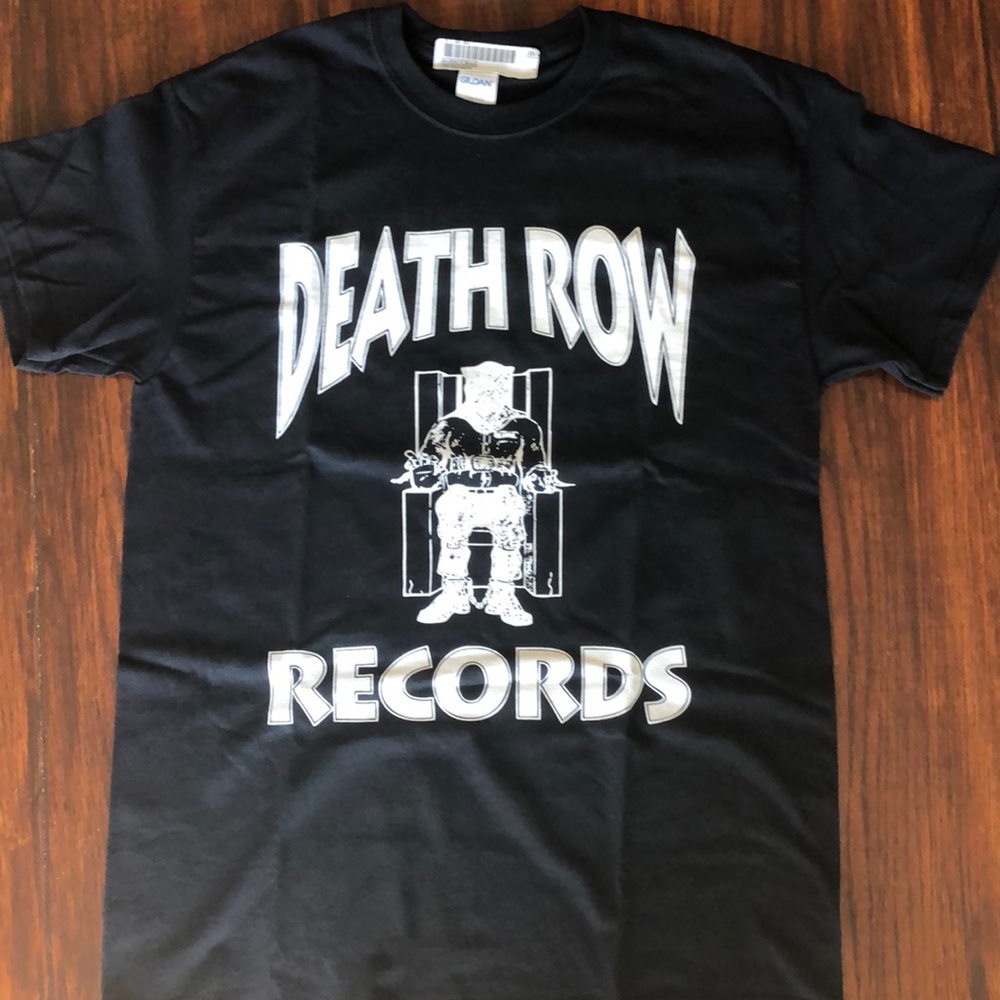 Black Death Row Records T shirt size M
